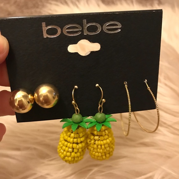 Pineapple earrings - Picture 1 of 3